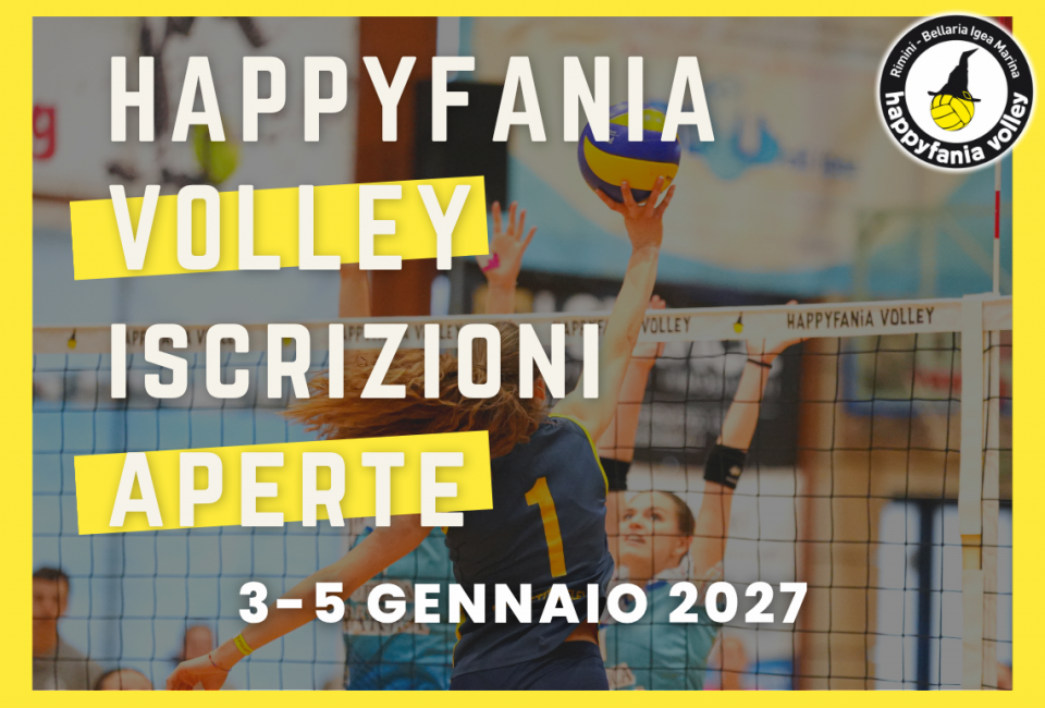 📣 HAPPYFANIA VOLLEY 2027 📣