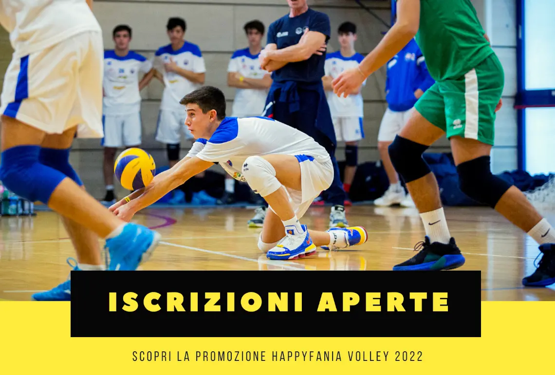 HAPPYFANIA VOLLEY 2022 ISCRIZIONI APERTE